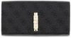 Guess Damen Geldb&ouml;rse Yvonne Logo SLG Flap Organizer | ikonisches Guess-Design,