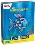 HABA Glitzer Bingo Der Regenbogenfisch &ndash; Kinderspiel ab 3 Jahren 