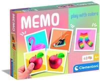 Clementoni Memo Pocket Play with Colors | Tierspiel f&uuml;r Kinder ab 4 Jahren -...