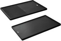 Enders&reg; Guss-Wendeplatte Hyde 4 e 6, Schwarz, 41 x 24 x 1.2 cm - Item Shape:
