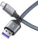 sonero USB-C auf USB-A Handy-Ladekabel, USB 2.0, 5V/5A, schnellladen, 0,25m |...
