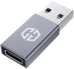 GRAUGEAR USB A auf USB C Adapter Blitzschnelle 10 Gbps im Aluminiumgeh&auml;use |...