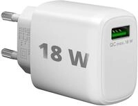 goobay Kompaktes USB A Ladeger&auml;t Netzteil 18W Quick Charge...