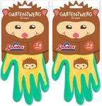 Spontex Gartenzwerg Handschuhe, Gartenhandschuhe f&uuml;r Kinder, ideal f&uuml;r das...
