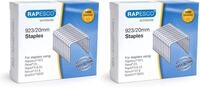 Rapesco 1241 923/20mm, Typ 23 verzinkte Heftklammern, 1000 St&uuml;ck (Packung mit...