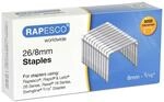 Rapesco S11880Z3 Typ 26/8 mm (No.56) Verzinkte Heftklammern, 5000 St&uuml;ck
