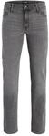 JACK & JONES Herren Jeans JJICLARK JJORIGINAL Mid Waist - Regular Fit - Schwarz