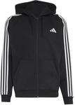 adidas M 3S FL FZ HD Black/White