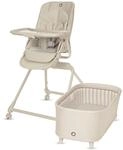 Lionelo Maddie Set Hochstuhl Baby 3-in-1 mit 360&deg; Drehfunktion | Kinderhochstuhl mit
