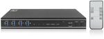 ACT KVM Switch 2 PC 2 Monitore, 4K@60Hz, HDMI Switch, 4-Port USB 3.0, HDCP 2.3,...
