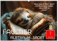 Kalender 2027 &middot; Faultier - Albtraum Sport | Slow-Motion All-Stars`definieren...