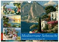 Mediterrane Sehnsucht (Wandkalender 2027 DIN A4 quer), CALVENDO Monatskalender: