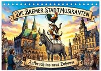 Kalender 2027 &middot; Die Bremer Stadtmusikanten &ndash; Aufbruch ins neue Zuhause | Eine