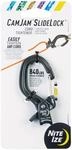 Nite IZE CamJam SlideLock Kabelspanner, klein, Schwarz