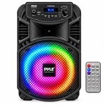 Pyle PA Bluetooth Lautsprecher, Karaoke Maschine, Musikbox Bluetooth Box mit