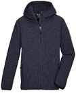 killtec Jungen Kow 153 Bys Kntflc Jckt Strickfleecejacke mit Kapuze (1er Pack)