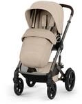 CYBEX Gold Kinderwagen TALOS S LUX, All-Terrain Buggy, Almond Beige | Ab Geburt...