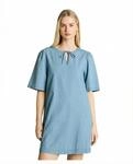 TOM TAILOR Denim Damen 1049766 Mini-Jeanskleid mit Eingriffstaschen (1er Pack)