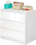 WOLTU Kommode mit 3 Schubladen, platzsparender Kommodenschrank | Sideboard in