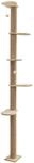 Kerbl Pet Kratzbaum Timber, Wandkratzbaum f&uuml;r Katzen, Kletterwand, Massivholz,