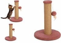 Kratzbaum - Katzenspielzeug - Kratzbaum Riba Altrosa - Juteseil - Gepolsterte
