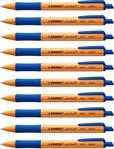 STABILO - Druck-Kugelschreiber - pointball | 10er Pack, blau