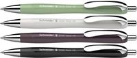 Schneider Slider Rave XB Kugelschreiber, 4 St&uuml;ck, Naturgr&uuml;n + 3 Farben |...