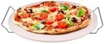 alpina Pizzastein Pizzastein Backofen und Grill - &Oslash;33 cm - Backstein f&uuml;r...