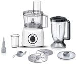 Bosch MultiTalent 3 K&uuml;chenmaschine, MCM3230W, Wei&szlig; | 800 Watt | &uuml;ber 30...