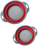 Westmark Seiher-Set, 2tlg., Faltbar, je 1x &Oslash; 22 cm und 18,5 cm, Kunststoff,