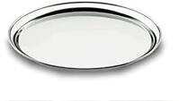 LACOR SERVIERTABLETT, RUND, 40 cm, INOX 61841 | Langlebiges Profi-Utensil; entwickelt