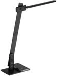 ALCO-Albert - LED Schreibtischlampe mit Ladefunktion schwarz | Dimmbare...