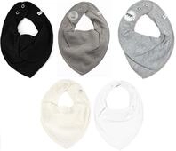Pippi Babywear Halst&uuml;cher 5er Pack Bibs Dreieckst&uuml;cher L&auml;tzchen