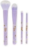 Legami &ndash; 4er-Set Make-up-Pinsel, Oh My Glow! Thema Bee, enth&auml;lt Puder-,