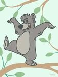 Ravensburger CreArt Disney Baby Baloo - Malen nach Zahlen f&uuml;r Erwachsene |...