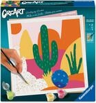 Ravensburger CreArt Bunte Kakteen - Malen nach Zahlen f&uuml;r Erwachsene | DIY...
