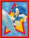 Ravensburger CreArt Sonic the Hedgehog - Rasender Sonic - Malen ab 9 | Sonic the