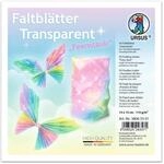Ursus 3806 55 01 - Faltbl&auml;tter Transparent "Feenstaub", 50 St&uuml;ck | 115 g/m&sup2;