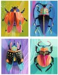 Djeco A&C Kreatives Insektenpapier