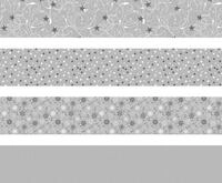 Heyda 204875536 Faltstreifen-Set f&uuml;r Fr&ouml;belsterne 1 x 30 cm & 1, 5 x 45 cm, 4