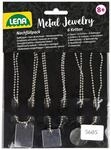 Lena 42657EC Nachf&uuml;llpack mit 6 Metallketten und Anh&auml;nger 42655 Engraver's...