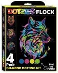 DIAMOND DOTZ DOTZIES 2594443 Original 5D Diamond Painting Set, Neon Raubkatzen,...