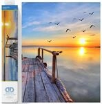 Diamond Dotz DD12-051 Sunset Jetty, ca. 71 x 47 cm gro&szlig;, Diamond Painting,...