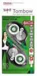 Tombow CT-YT4-2P Korrekturroller, seitliches Abrollen, 4.2 mm x 10 m, Zweierpack