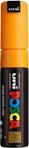 POSCA - Acrylmarker PC-8K Dunkelorange 8 mm Keilspitze | Marker mit...