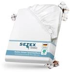 SETEX Molton K&ouml;per Matratzenschutz, 90 x 200 cm, Matratzenschoner aus 100%