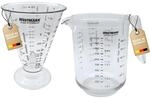 Westmark Set, 2-tlg.: 1 Messkanne + 1 Messbecher mit Feinmesskegel,...