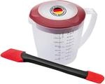Westmark Back-Set 2tlg., R&uuml;hrbecher mit Deckel, &raquo;Helena&laquo;, 1,4 l und...