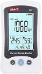 UNI-T A37 Serie AIR CO2 Meter, -10,0 degreeC - 50,0 degreeC, 0% RH-99% RH, Wei&szlig;/Grau