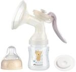 Bebeconfort Handmilchpumpe, Silikonmilchpumpe, Handmilchpumpen-Set mit 150 ml